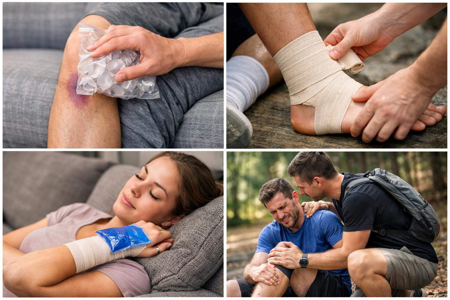 Первая помощь при травмах мягких тканей: четкий алгоритм действий